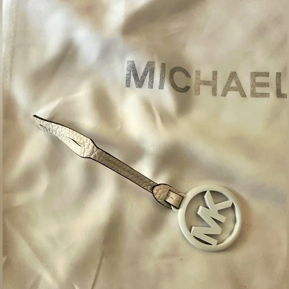 Michael Kors Silver Ruffled Satchel - Picture 4 of 6